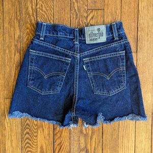 Vintage 90's Levi's Silver Tab Denim Jean Shorts
